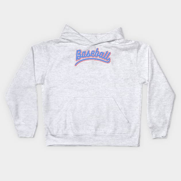 baseball Kids Hoodie by martian